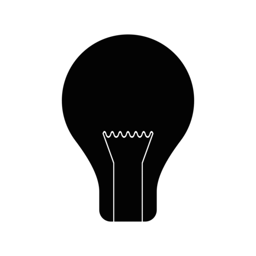 Design Image: Simple Vector Light Bulb